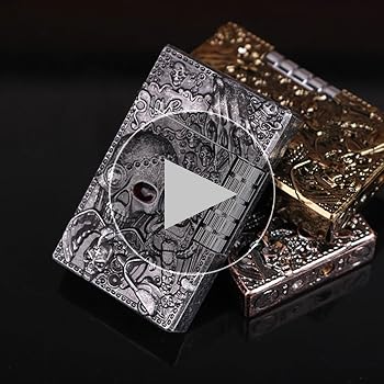 Amazon.com: KAIEOMGN Carving Skull Antique Lighter, Vintage